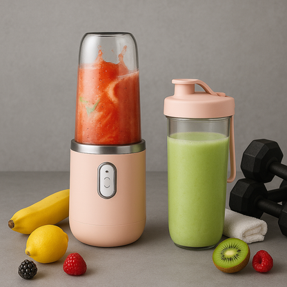 Portable Bottle Blender 400ml USB-Pink