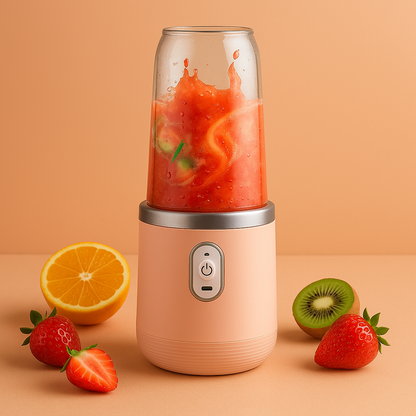 Portable Bottle Blender 400ml USB-Pink